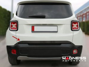 Jeep Renegade Lower Tailgate Trim - Black Brushed (2015-2018)